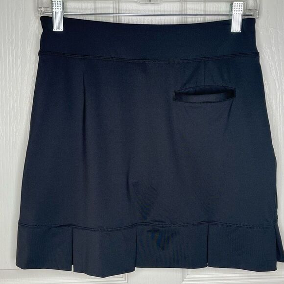 Lady Pinseeker Sz S Black Golf Skort Zipper Pockets Activewear - Picture 7 of 10